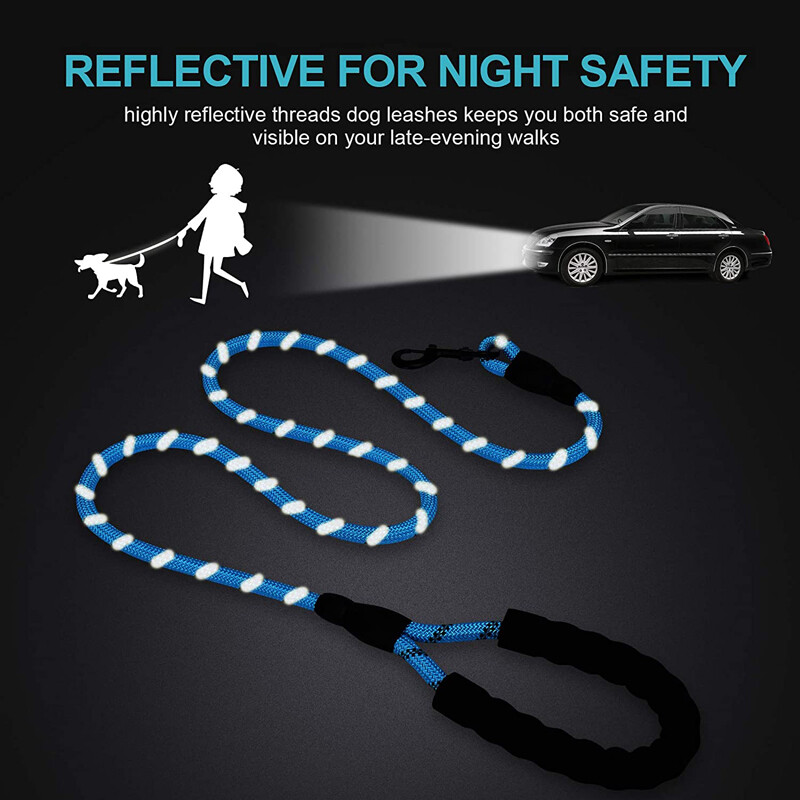 Dog Harness & Training Leash No Pull Control Adjustable Large Handle Heavy Duty