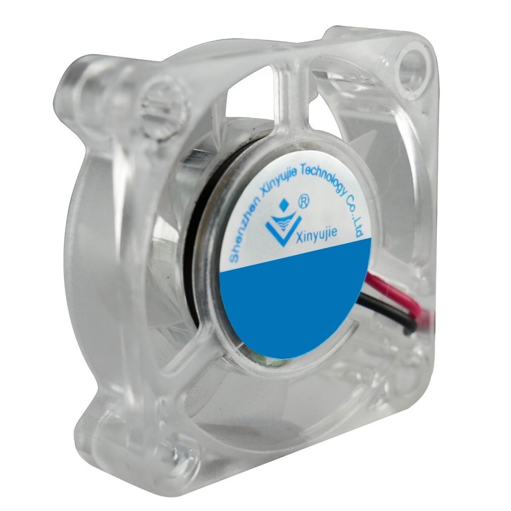 [3DMakerWorld] E3D 24V 40mm DC Fan with Cable - Clear