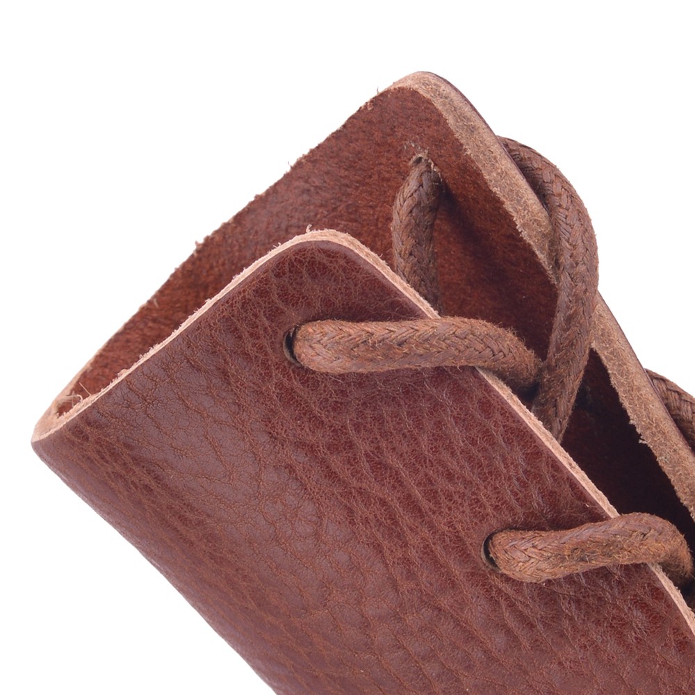 Quality Leather Axe Handle Guard Collar Holster /Axe Protector Covers, Brown