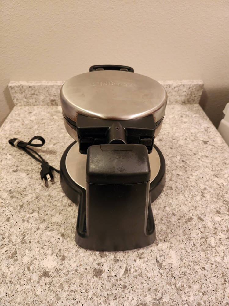 Waring Pro Belgian Waffle Maker Model WWM450PC Tested Works Great