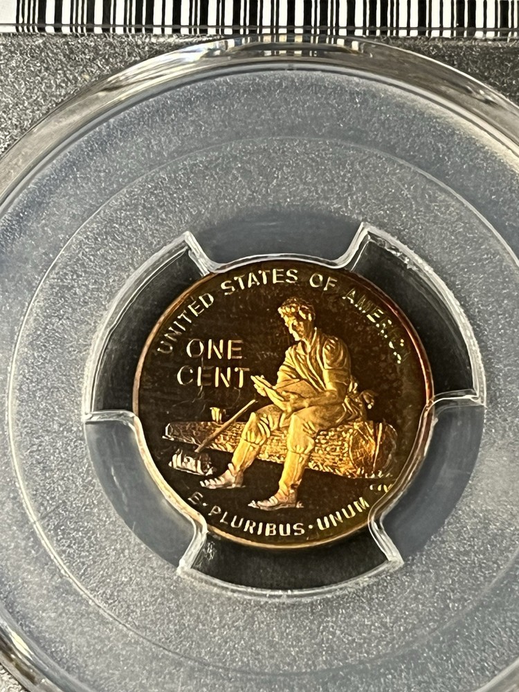 2009 s formative lincoln cent proof 68 RD DCAM TONED