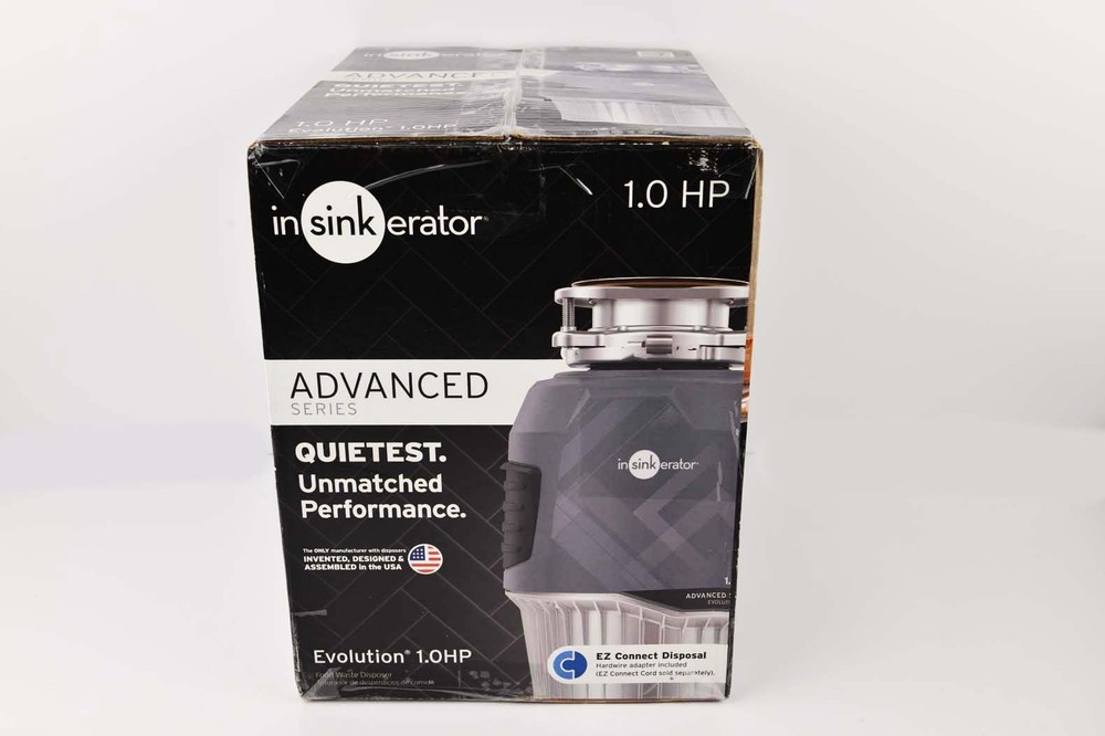 New InSinkErator EVOLUTION 1HP 1 HP, Advanced Series Continuous Feed Food Waste