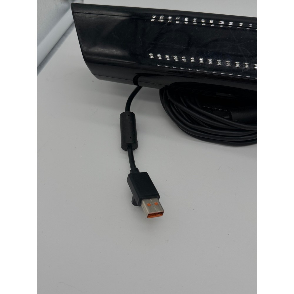 Microsoft Xbox 360 Kinect Sensor Model 1473 Black Motion Camera Untested