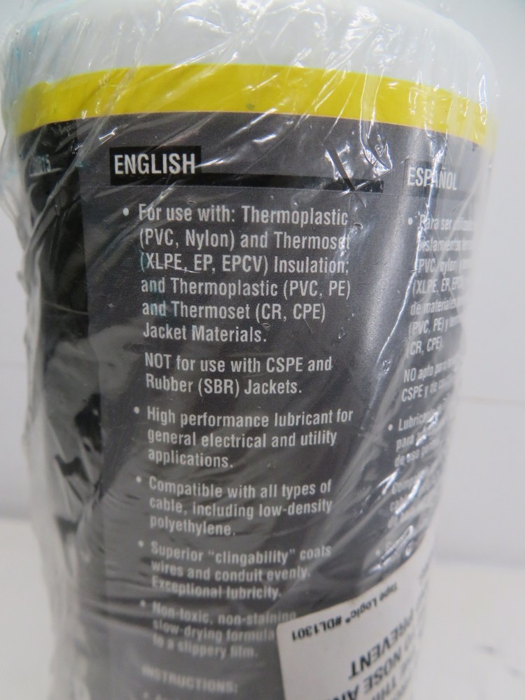 KLEIN TOOLS Wire and Cable Pulling Lubricant - 1QT - Opened**