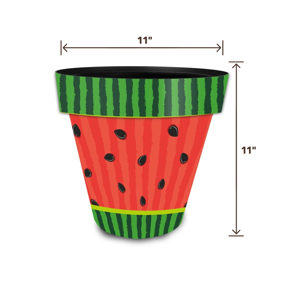 Briarwood Lane Watermelon Medium Planter