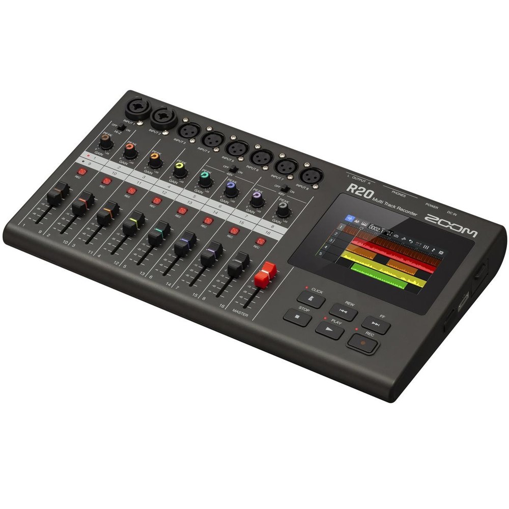 Zoom R20 Portable Multitrack Recorder