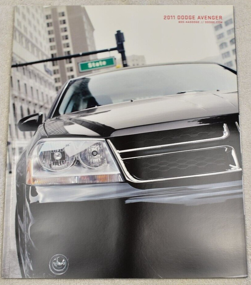 2011 DODGE AVENGER SALES BROCHURE