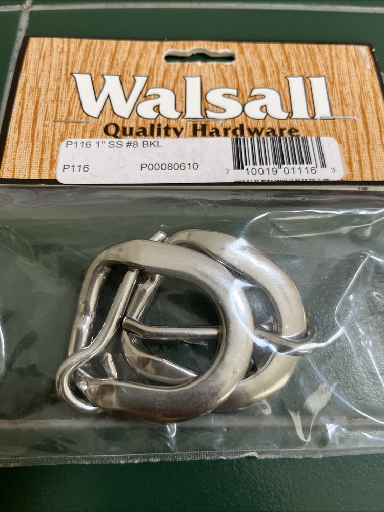 Walsall Quality Hardware 1” #8 BKL