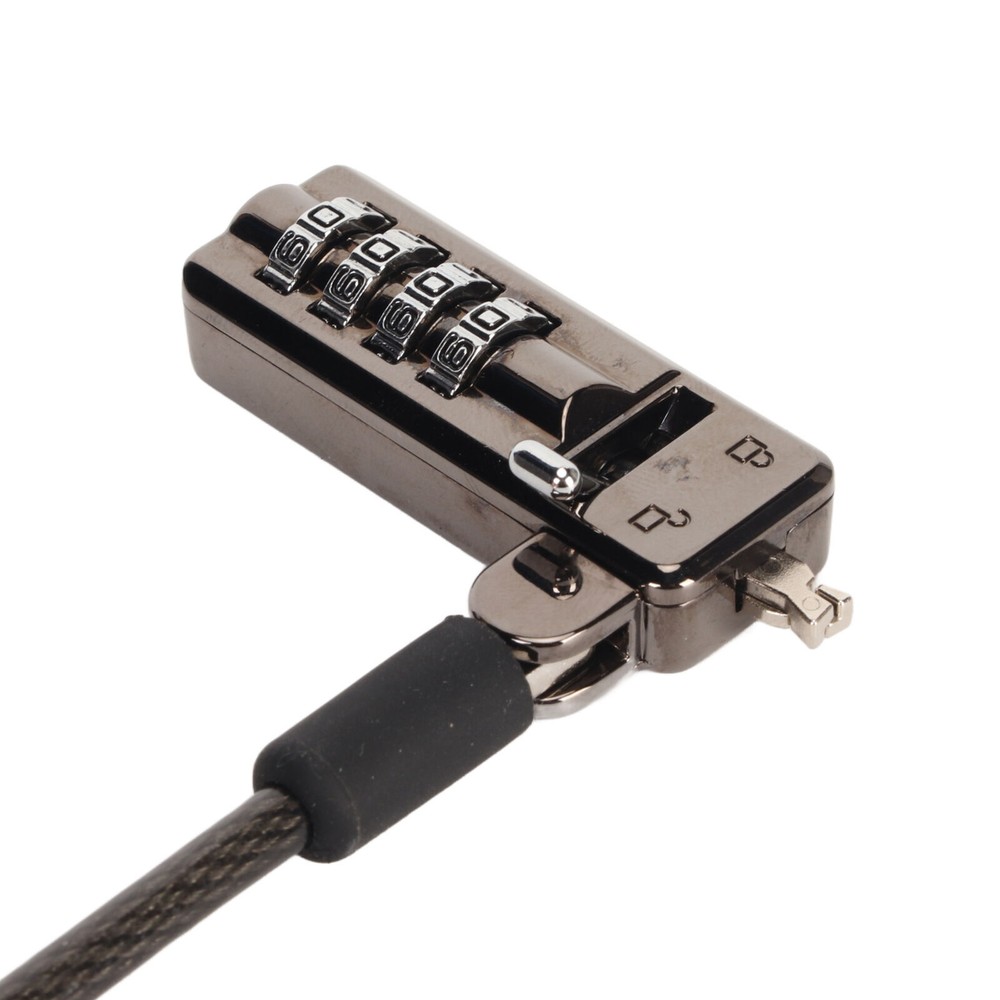 Laptop Lock 4 Digit Cipher Durable Portable Computer Security Cable with Lock