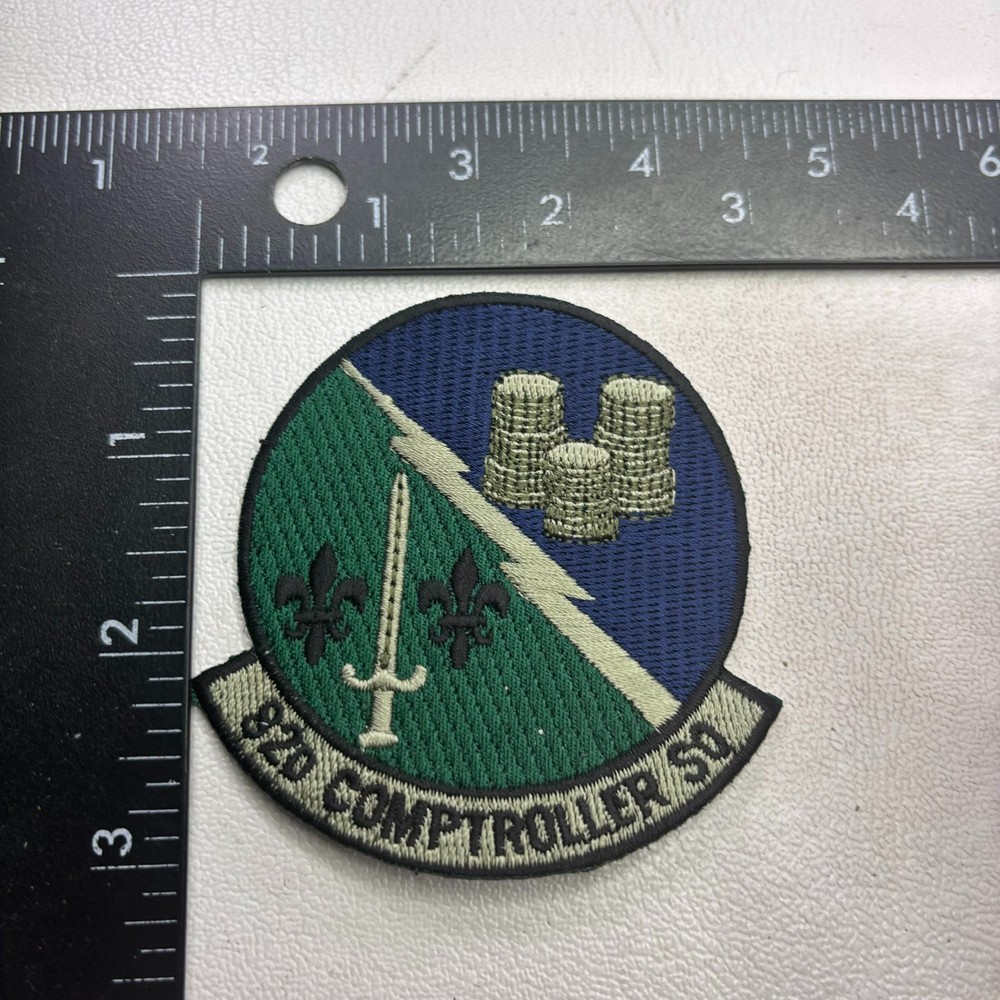 US Air Force Subdued 82ND COMPTROLLER SQUADRON Patch Military 60TZ