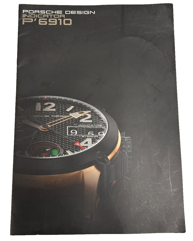 Porsche Design Indicator P'6910 Catalog