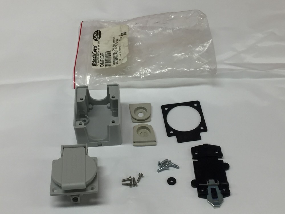 Altech Corp DMRGR Receptacle Rail Mount