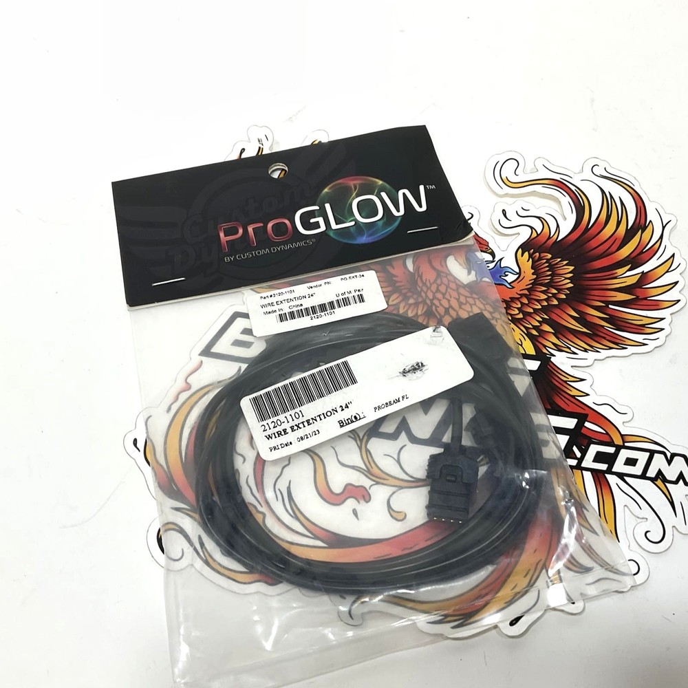 Custom Dynamics LED Pro Glow Wire Extension Harness 24" 2120-1101 PG-EXT-24