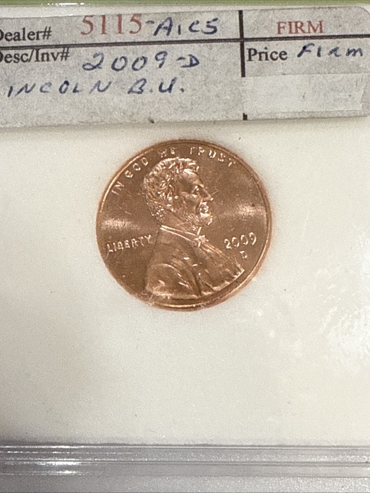 2 2009 D Lincoln Commemorative Cent Professional Life - Brilliant Uncirculated