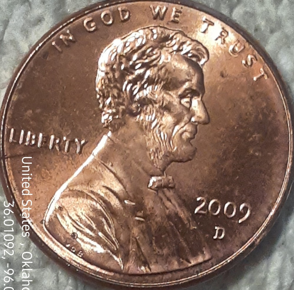 2009 D Lincoln Error Cent Bicentennial - Uncirculated