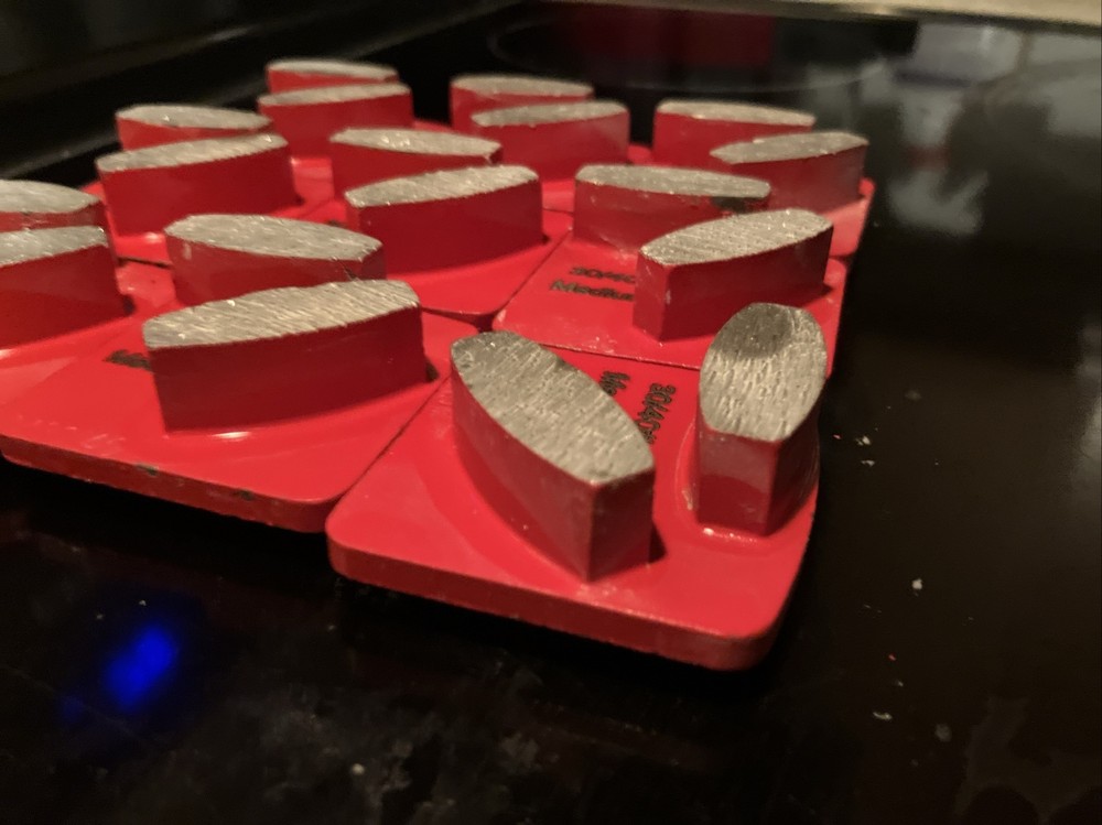 Concrete Grinding Discs for Fast Change Grinders #30/40 Grit Medium Bond