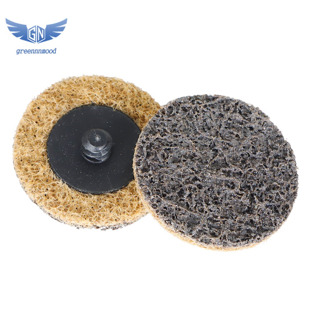 71PCS 2" Roll Lock Sanding Discs Set W/ 1/4 Holder Die Grinder Quick Change Disc