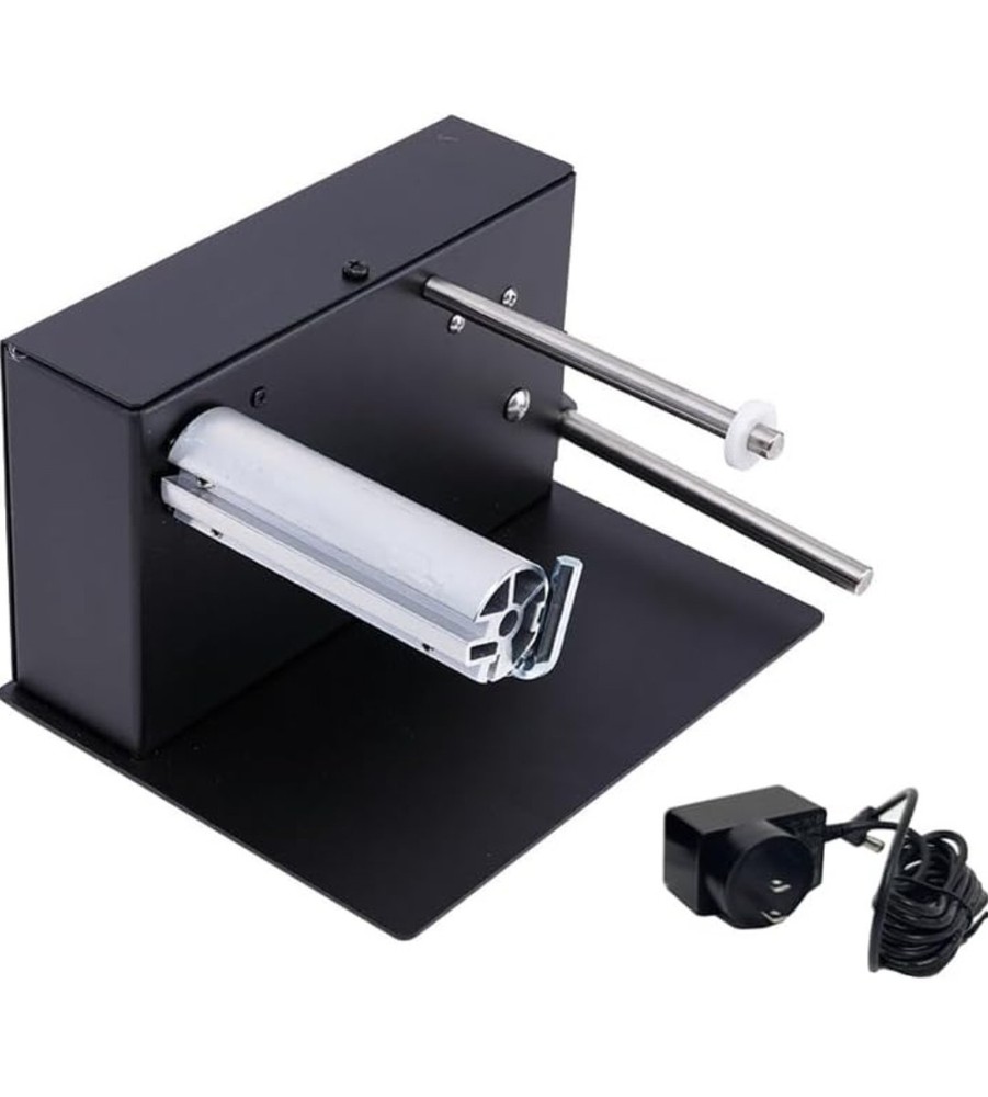 Automatic Label Rewinder Machine, 110V Speed Adjustable Automatic Label Rewinder