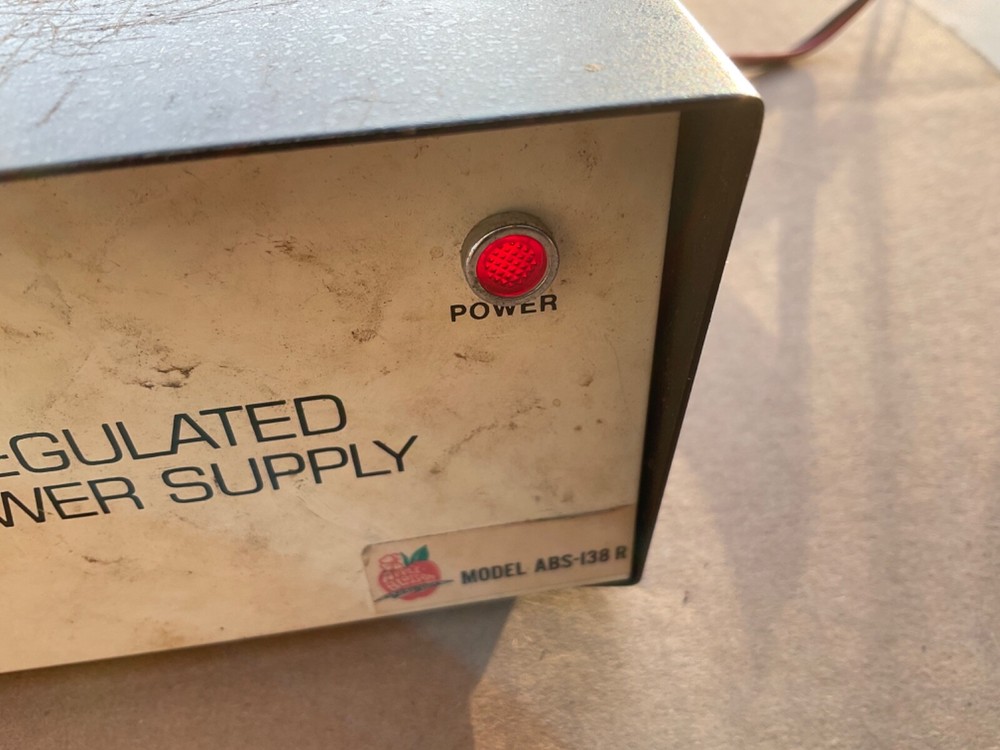 Apple Blossom Electronics Power Supply, 13.8 VDC-4 Amp