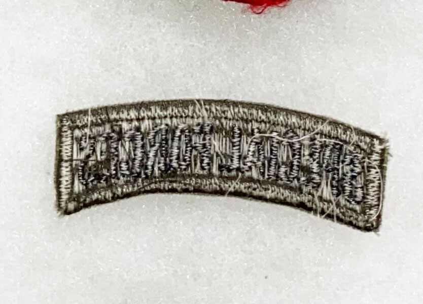 Korean Made Special Forces Tab / Patch