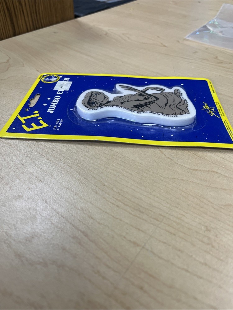 Starpower E.T. 1982 Jumbo Eraser. New.
