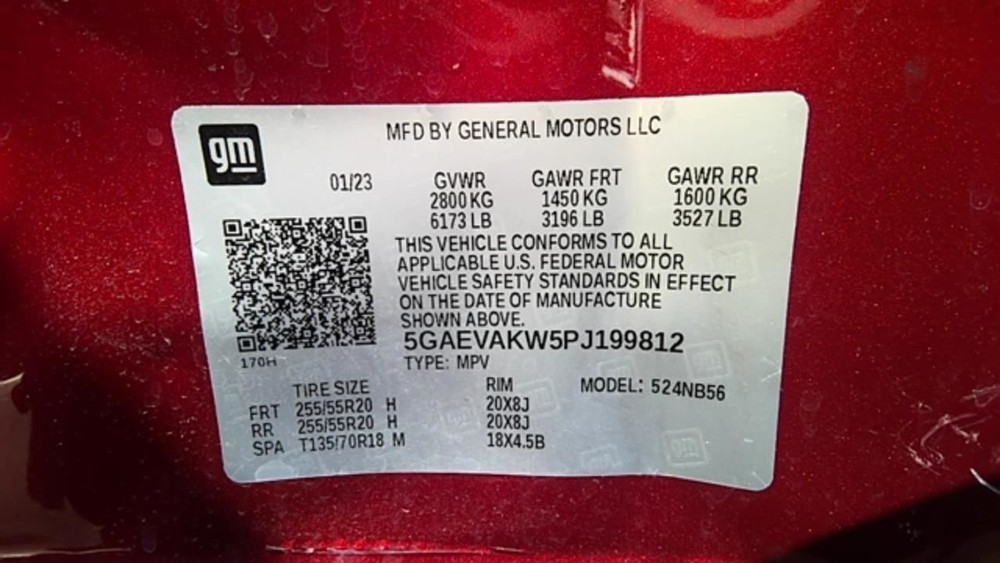 Camera Front Windshield Mounted Opt Uhy Fits 20-24 XT4 474459