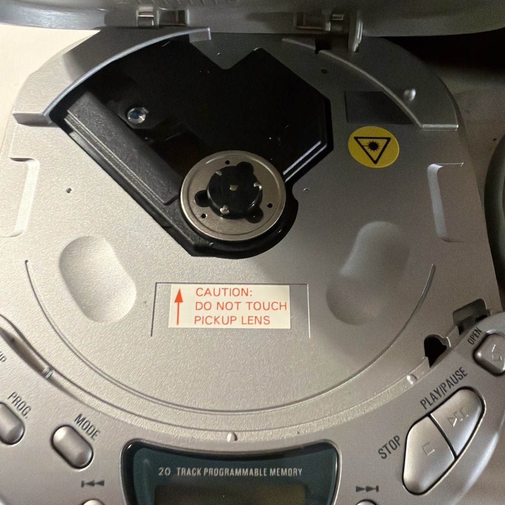 Cyber Research Portable CD Player Bundle