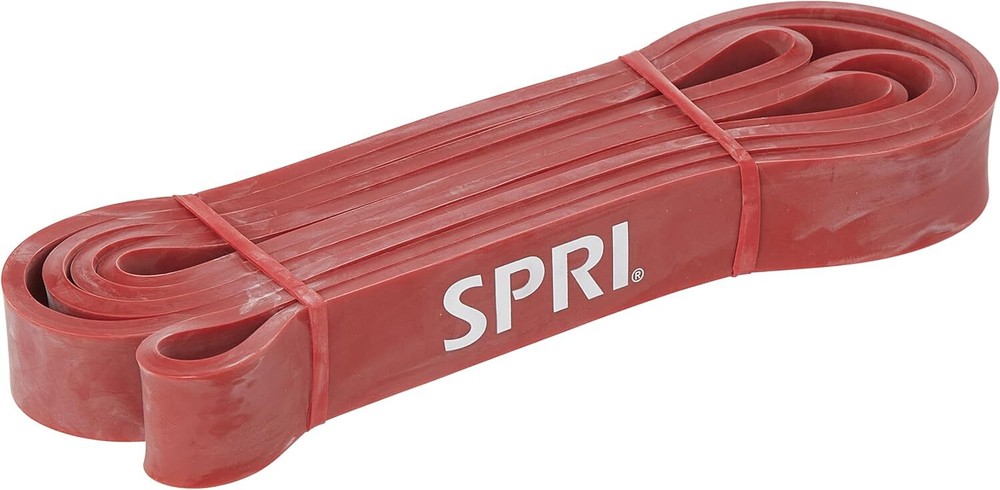 SPRI Superbands - Resistance Band for Assisted Pull-ups- 1", Red