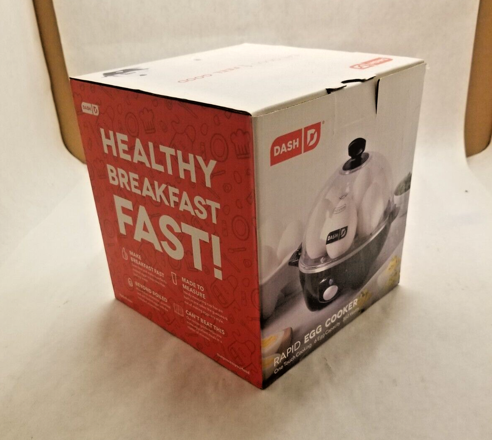 DASH Rapid Egg Cooker 6 Egg Capacity Electric Egg Cooker for Hard Boiled Eggs...