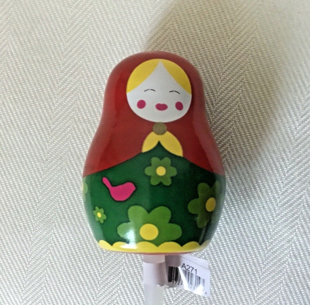 A271 ~ Nora Fleming Mini ~ "All Dolled Up"~ Nesting Doll ~ New