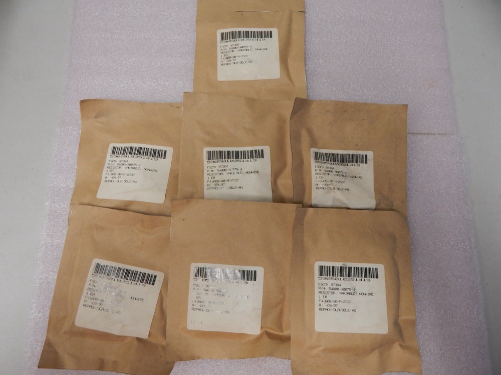 PN# 54000-90075-4 - CLAROSTAT - RESISTOR,VARIABLE