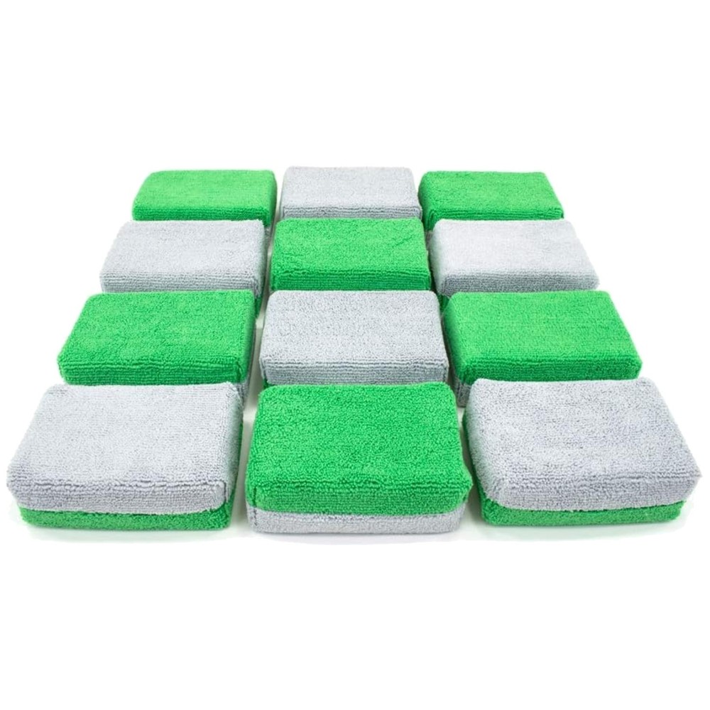 Thick Ceramic Coating Sponge | Plastic Barrier | 12 Pack