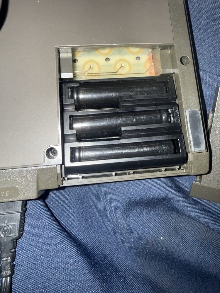 Hewitt Packard 75C HP Computer Calculator With Case