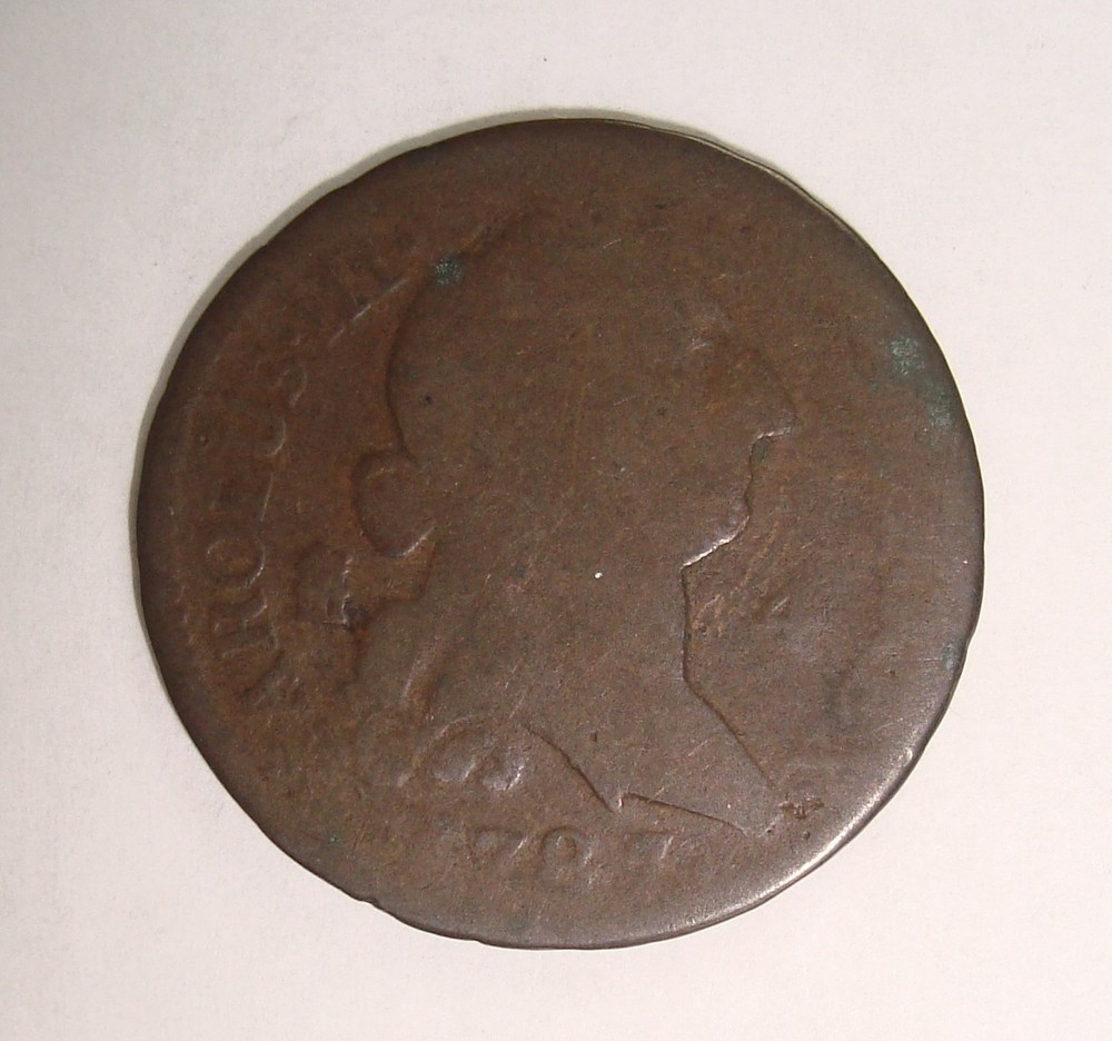 1787 Spain Copper 4 Maravedis G