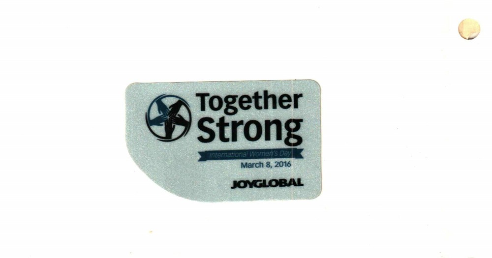 NICE JOY COAL MINING STICKER # 228