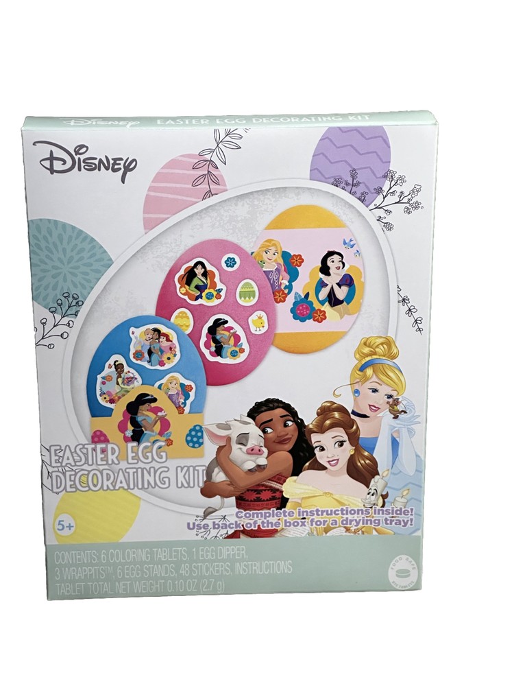 DISNEY Princess EasterCrafts Egg Decorating Kit