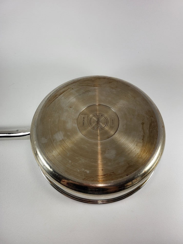 10" Farberware Skillet T00097 18/10 frying pan EUC