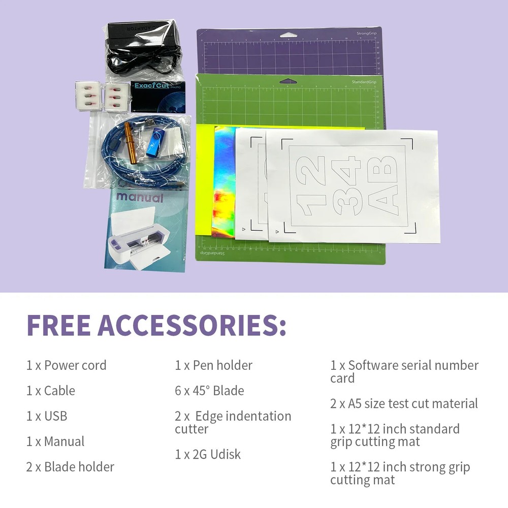 Desktop High Precision Automatic Vinyl Sticker Cutting Machine Plotter Cutter