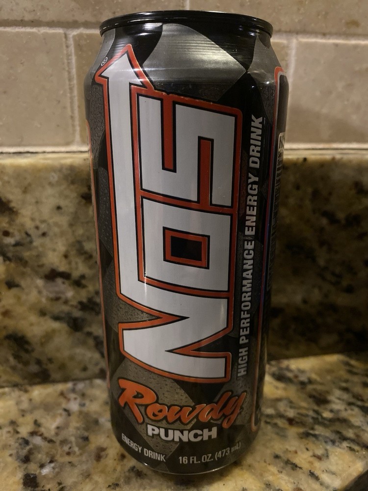 RARE NOS ENERGY DRINK. Rowdy Kyle Busch. #18 (EMPTY)