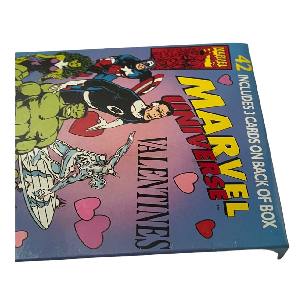 Marvel Universe Vintage Valentines 1993 Sealed Paper Magic