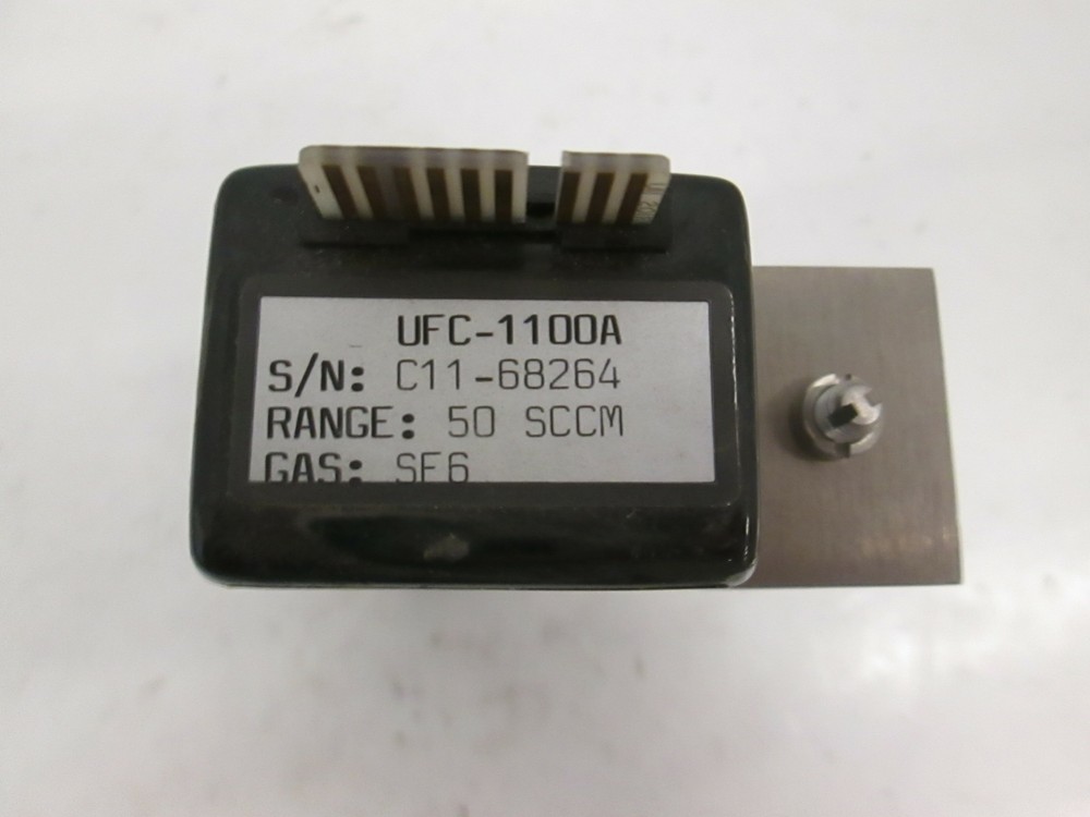 UFC-1100A, Mass Flow Controller MFC, SF6, 50 SCCM, Used