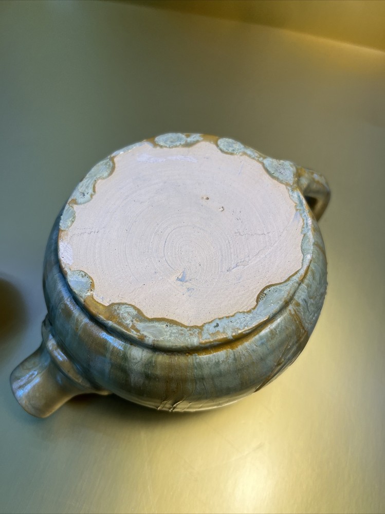 Unmarked Ceramic Teapot green