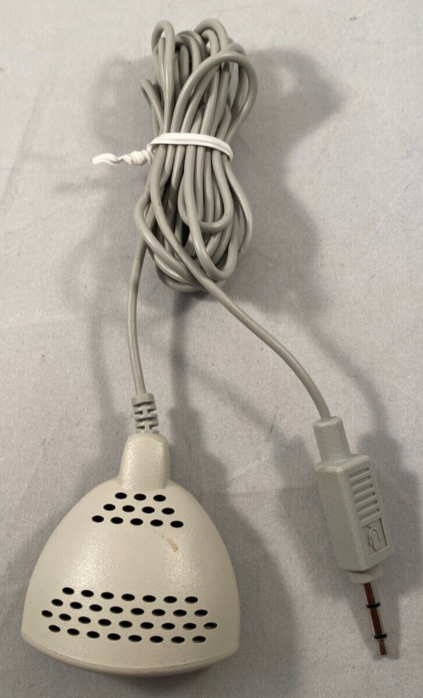 Vintage Apple Mac Wired Computer Microphone Plain Talk 590-0670