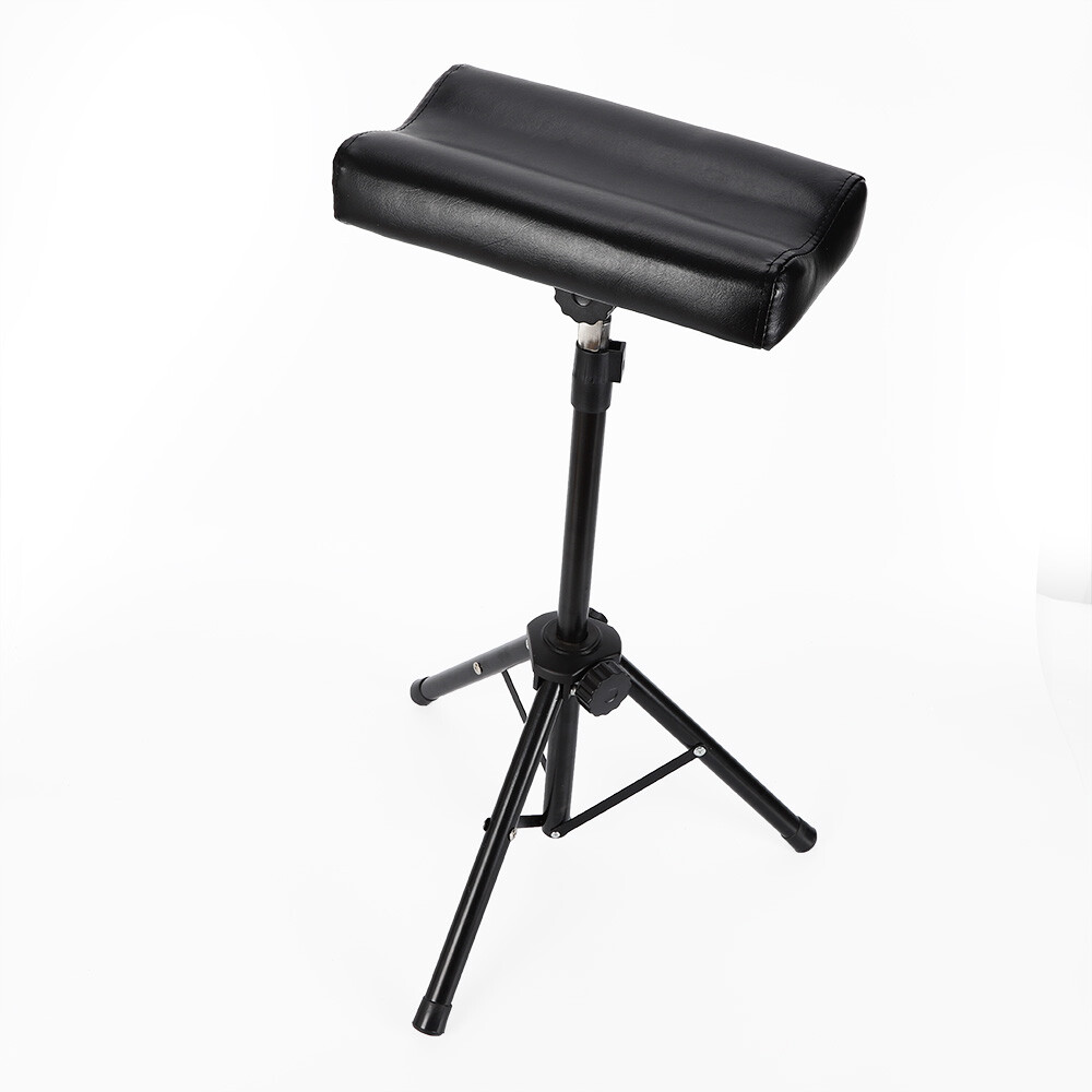 Tattoo Leg Rest Portable & Stable Armrest Adjustable Height with Soft Pad 14"x8"