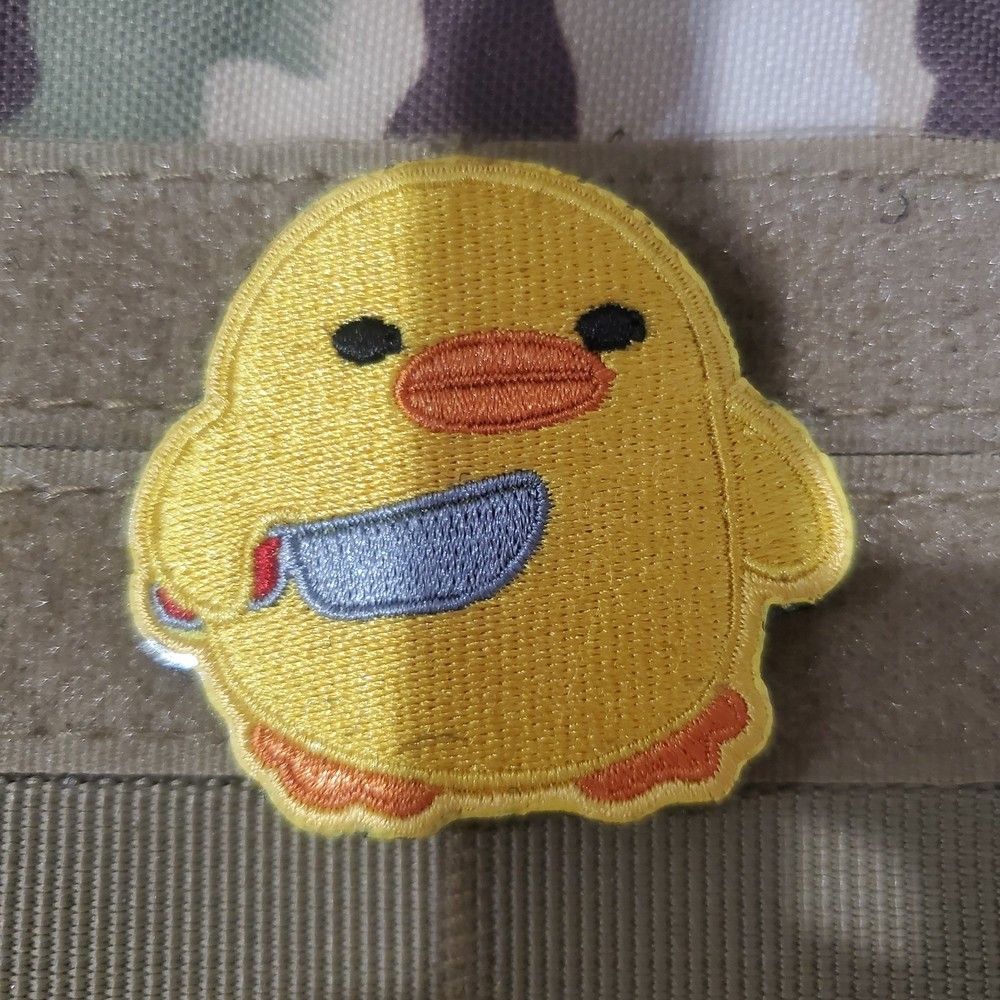 WEAPON DUCK Tactical Morale Patch Hook and Loop