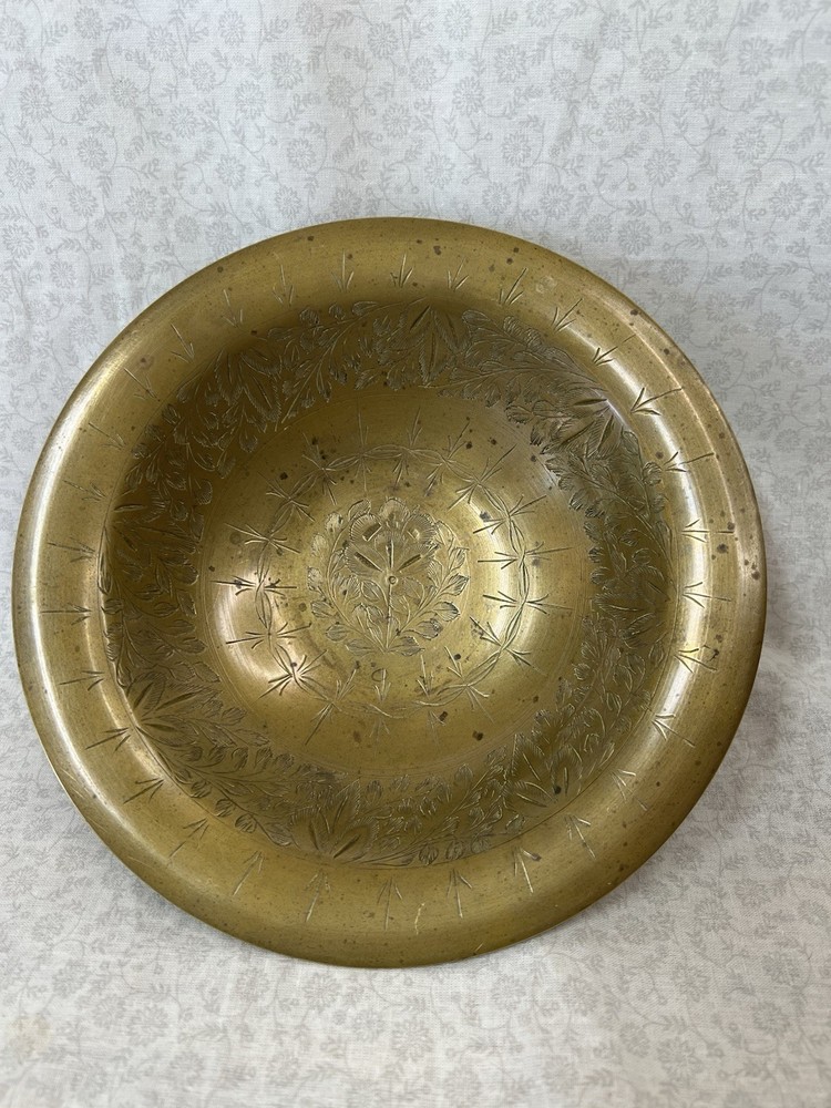 Brass Candy Dish Made In India. In Great Condition!!