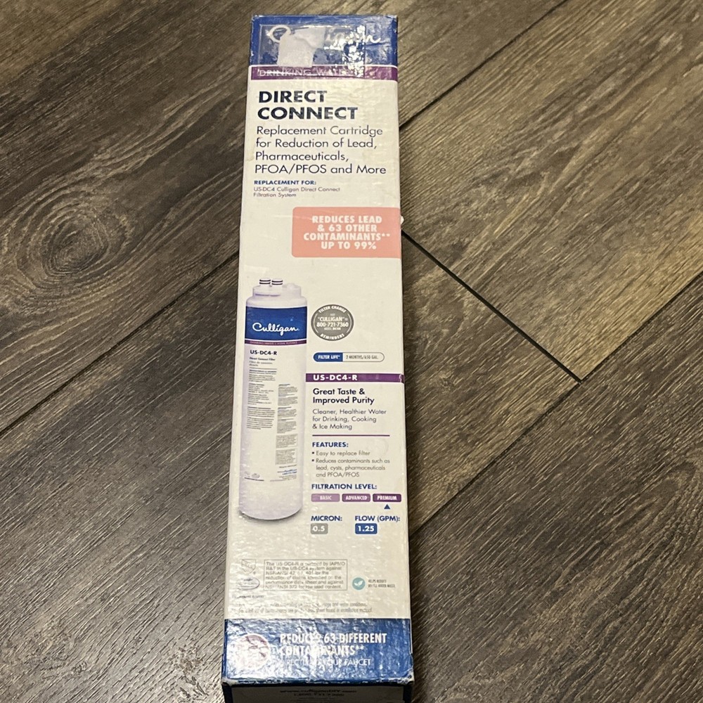 Culligan Usdc4r PREMIUM Water Filter Cartridge US-DC4-R, Direct Connect