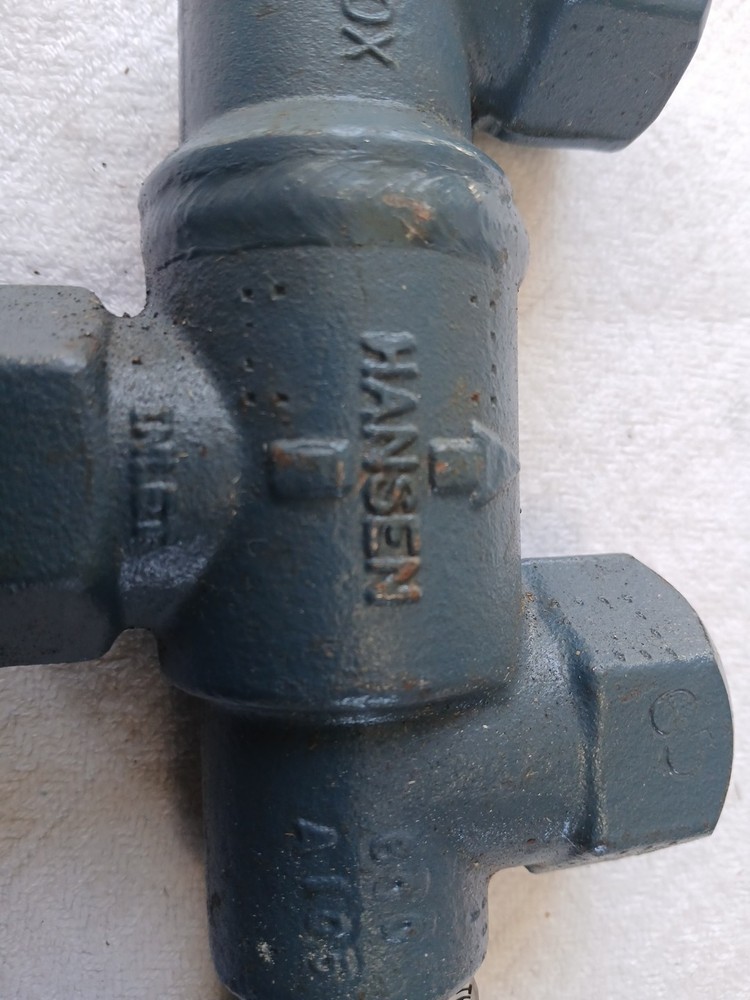 Hansen 3 Way Valve 3/4" H8022