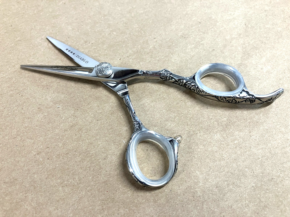 Kamisori Professional Shears Diablo 5.0 inch - Opened box