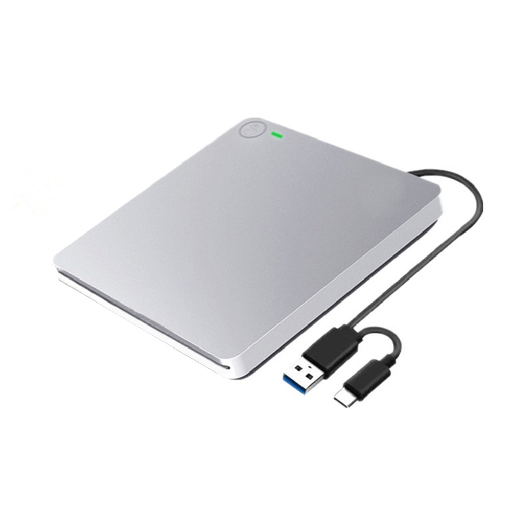 Genuine Bluray Burner External USB 3.0 Player DVD CD BD Recorder Drive Silver US